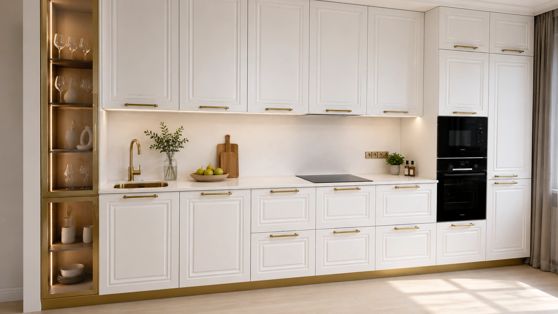 Classic white kitchen